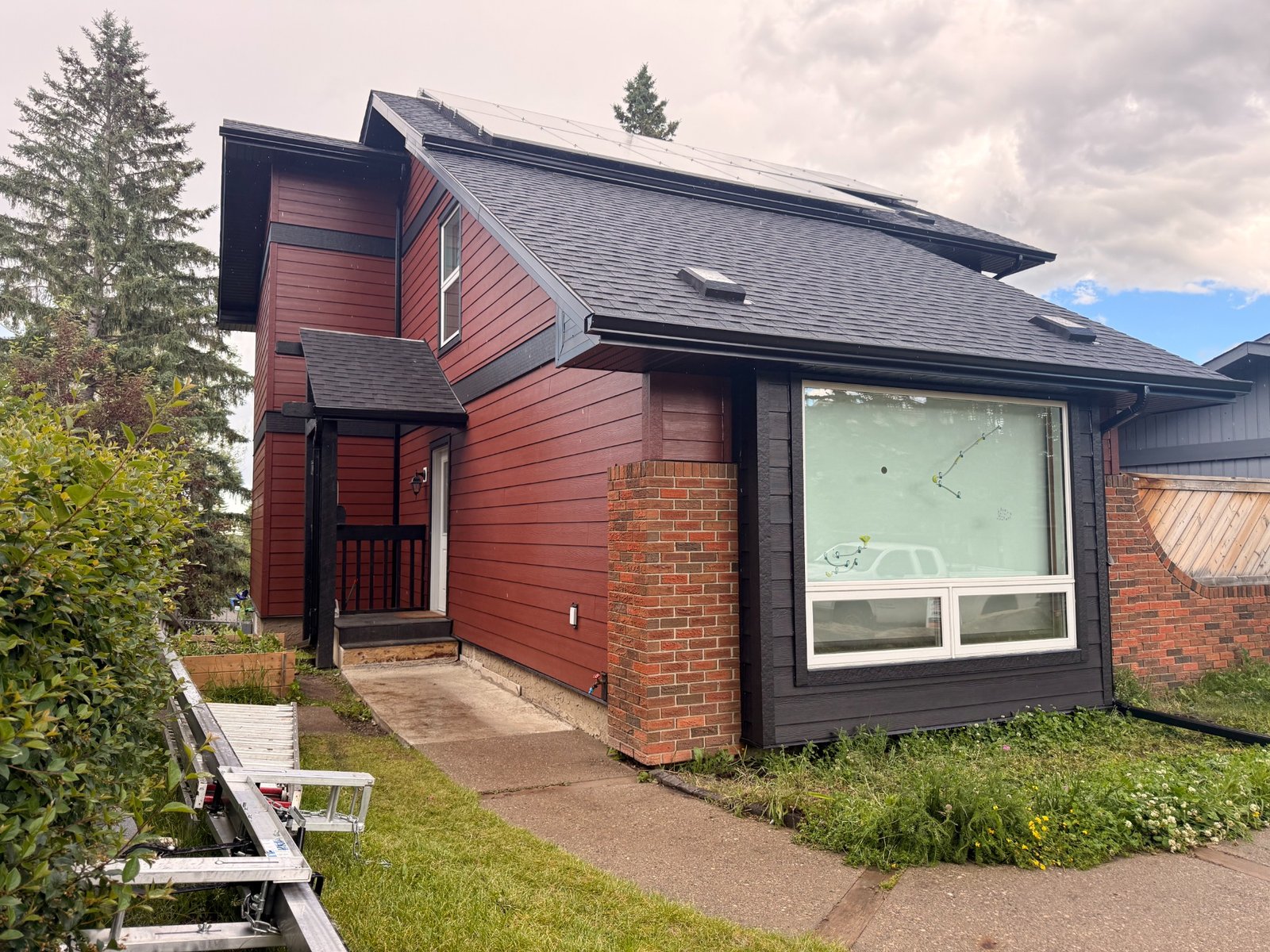 Calgary exterior renovation after completion