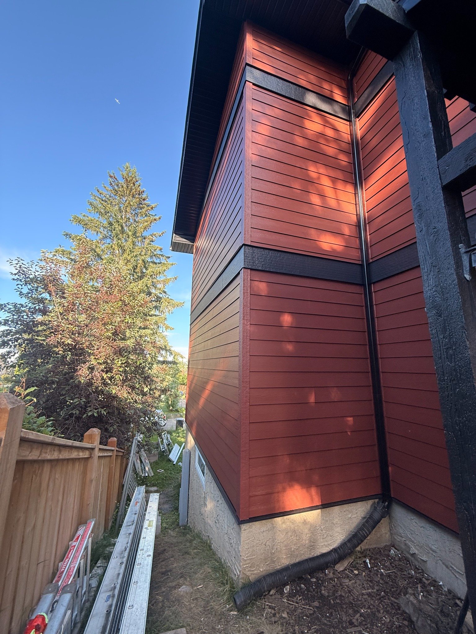 Side elevation after renovation
